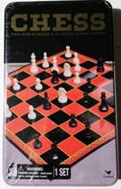 Cardinal Games Chess Set Full Size 12&quot;x12&quot; Ages 6 Plus in Tin - $11.76