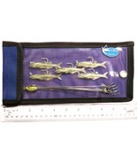 Alabama Rig Kit with Five 2.75&quot; Glass Minnows with Hook and Lure Bag - €14,75 EUR