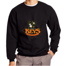 Baseball Carolina League Frederick Keys Men&#39;s Black Sweatshirt - $30.99