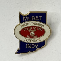 Murat Indy Zuhrah Shrine Masonic Shriner Masons Enamel Lapel Hat Pin - $7.95