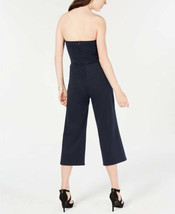 Material Girl Juniors Strapless Jumpsuit Color Total Eclipse Color XS - £34.10 GBP