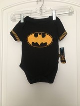 One Piece Batman Baby Boys Snap Crotch Shirt Size 12 Months Black Gold - £32.30 GBP