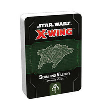 Star Wars X-Wing Damage Deck - Scum &amp; Villainy - £28.21 GBP