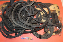 BMW Vintage 2002 Model Lot Of Rubber Gaskets For Doors Windows And Engine - $94.04