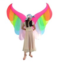 Inflatable Rainbow Butterfly Wings Halloween Costume or Costplay - $32.00