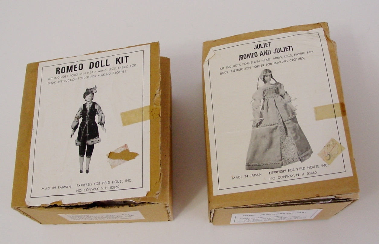 ROMEO JULIET Porcelain Doll Kits Yield and 50 similar items
