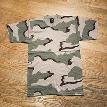ROTHCO Desert Camo T-Shirt Tactical Tee Sz Small Short Sleeve Military Army - £5.30 GBP