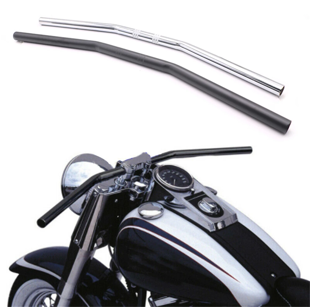 Motorbike Handlebar 25mm 1&#39;&#39; for XL883 XL1200 XL48 Vintage Motorcycle Chopper - £36.69 GBP