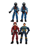 G.I. Joe Valor vs Venom Lot of 4 Action Figures Hasbro 2004 Army Pilot S... - $363.02 MXN