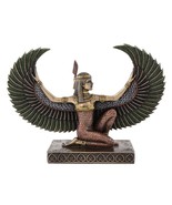WINGED MAAT STATUE 6&quot; Egyptian Goddess of Justice HIGH QUALITY Bronze Re... - €51,89 EUR