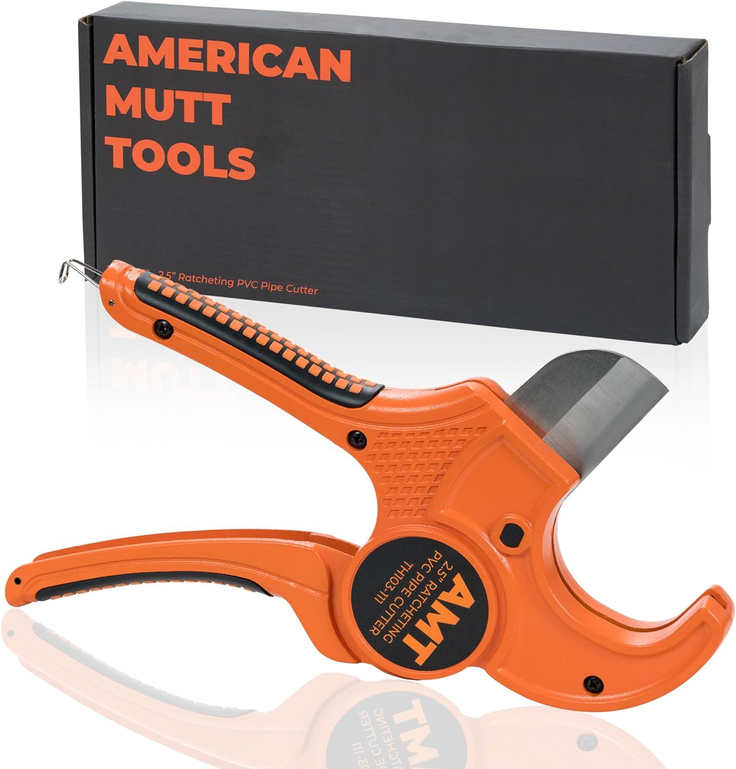 American Mutt Tools 2 1/2 Inch Pvc Pipe Cutter – Ratcheting Pvc Cutter –... - $34.97