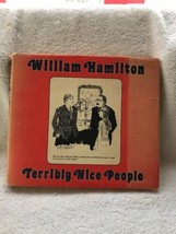 Terribly Nice People-William Hamilton-1975-hardback-dj - $15.00