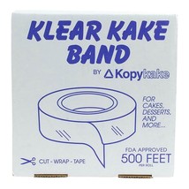 Cake band, Clear 2.5 inch - 2 boxes - 1 roll ea - $76.21