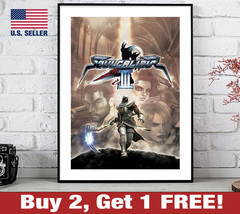 Soul Calibur 3 Poster 18&quot; x 24&quot; Print Zasalamel Tira Ivy Game Room SoulCalibur - £10.53 GBP