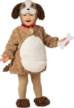 Toddler Cute Puppy Costume Kids Boys Girls Baby Dog Animal Suit, Size 3-4 Years - £21.01 GBP