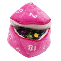 Ultra Pro International D20 Plush Dice Bag - Hot Pink - £18.05 GBP