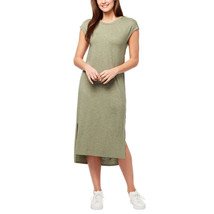 Jessica Simpson Ladies&#39; Slub Midi Dress, Large, Green (Loden Green) NWT - £14.15 GBP