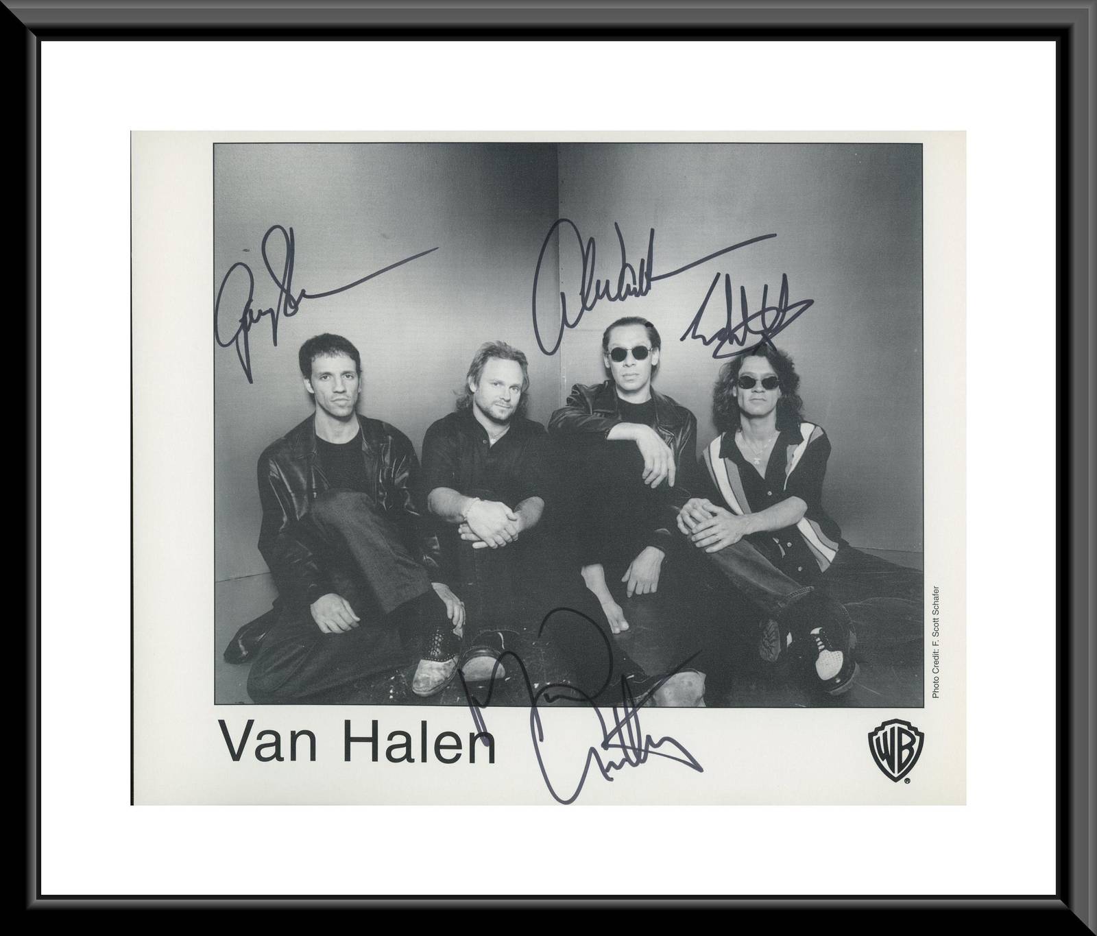 Van Halen Framed Reprint photo - $79.00