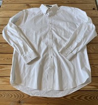 Nordstrom Men’s Button Down dress shirt size 16.5 White AG  - £15.63 GBP
