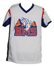 Harmon Tedesco #1 BMS Blue Mountain State New Football Jersey White Any Size - $39.99