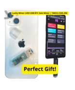 Usb btc solo miner Lucky miner V3 74KH/S mini Home Silent usb bitcoin mi... - €25,53 EUR