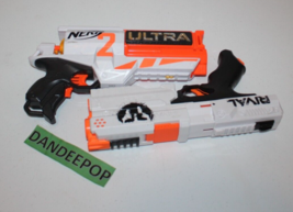 Pair Of Nerf Rival XVIII-500 And Ultra Dart Gun Tag Interactive Toys Hasbro - $39.59