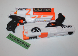 Pair Of Nerf Rival XVIII-500 And Ultra Dart Gun Tag Interactive Toys Hasbro - £31.53 GBP