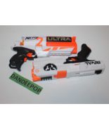 Pair Of Nerf Rival XVIII-500 And Ultra Dart Gun Tag Interactive Toys Hasbro - £31.53 GBP