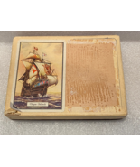Vintage Playing Cards Ships 2 Decks (1 MISSING CARD-8 Spades) Pre-Owned a2 - $12.99