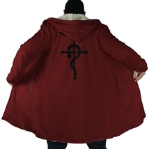 Anime Cloak Coat Unisex Fullmetal Alchemist Dream Cloak Men Women Coat X... - $79.99+