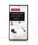 DELTA CML50-MB-R Chamberlain Wall Mount Pivoting Toilet Paper Holder Mat... - £17.13 GBP