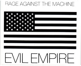 Rage Against The Machine Parachoques Pegatina Adhesivo 1990&#39;s Original - £31.23 GBP