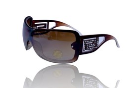 Women Sunglasses Euro Eye Wear Brown Oversize Frame Brown Lens  - £12.06 GBP