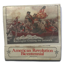 American Revolution Bicentennial George Washington Matchbook Matchbox - £7.17 GBP