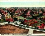 View From El Tovar Hotel Grand Canyon National Park Arizona UNP WB Postc... - $6.36