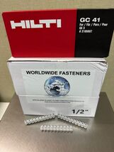 1/2 ″ Concrete Nails For Hilti GX3/GX120 W/GC-41 fuel cell, 1000 pins NIB - $98.99