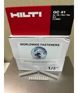 1/2 ″ Concrete Nails For Hilti GX3/GX120 W/GC-41 fuel cell, 1000 pins NIB - $98.99