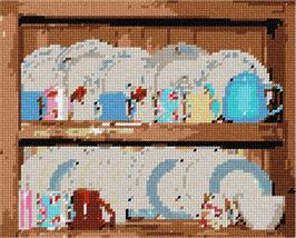 pepita Dishes Needlepoint Canvas - £39.96 GBP+