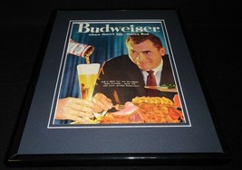 1960 Budweiser Beer Framed 11x14 ORIGINAL Vintage Advertisement - £35.47 GBP