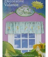 DISNEY TINKERBELL BUTTERFLIES  VALANCE WINDOW TREATMENT NEW - €20,59 EUR