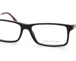 NEW POLO RALPH LAUREN RL 6128 5509 Black EYEGLASSES 55-16-145mm B33mm - £91.50 GBP