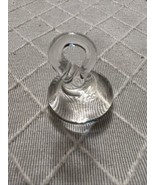 Blown Glass/ Crystal Miniature Hershey Kiss Princess House - $10.06