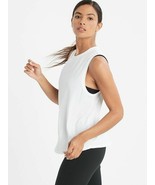 Banana Republic Muscle Tank Tee Top Athletic Top White NEW XL - $37.68 CAD