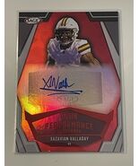 Xazavian Valladay Rookie Auto 2023 SAGE High Series Peak Performance - P... - $13.52 CAD
