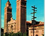 St James Cathedral Seattle Washington WA UNP Chrome Postcard G4 - $2.63