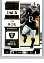 2023 Panini Contenders Season Ticket Retail #55 Josh Jacobs NM-MT LV Ra ID:75439 - £1.31 GBP