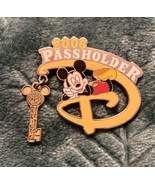 Disney Pin 2006 WDW Passholder Exclusive Mickey Mouse Dangle &amp; Glitter #... - €10,38 EUR