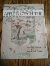 Vintage 1920 Ill Be With You In Apple Blossom Time Sheet Music Broadway Music Co - £13.97 GBP