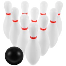 Plasitc Bowling Play Set Fun Indoor Suit For Kids Games Parent Children Interact - £91.32 GBP