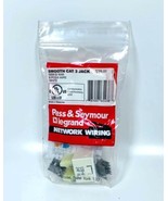 Pass and Seymour S38-W Smooth RJ-45 CAT 3 Jacks, White - Lot of 2 - £6.10 GBP